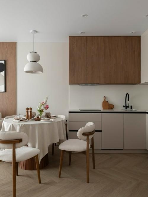 Прекрасный интерьер небольшой квартиры. 08