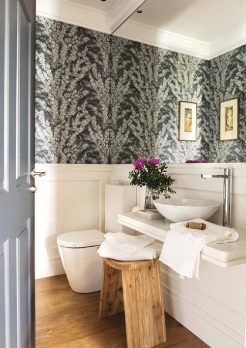 Современный дом с хитросплетениями стиля и цвета в самом элегантном районе Бильбао. 08