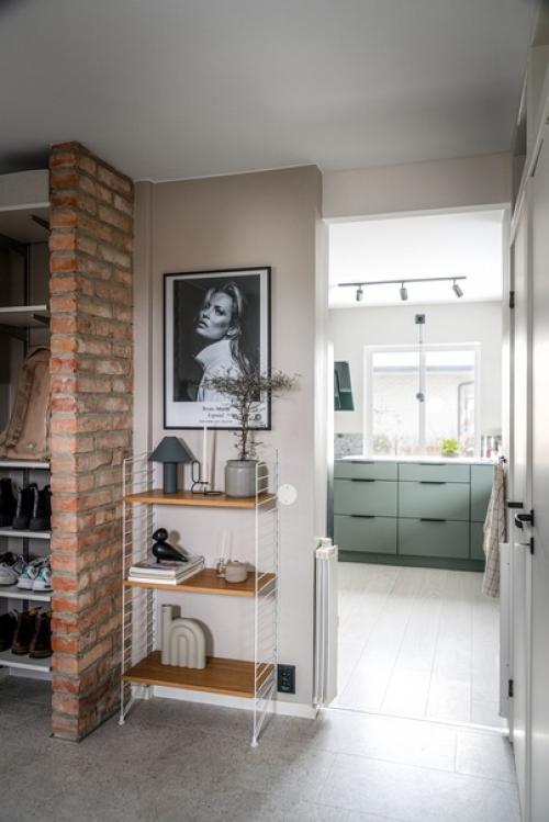 Интерьер в Швеции, где главную роль играет не только белый цвет. 05