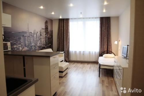 Светлая квартира - студия 27 кв. 01