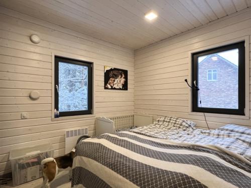 А вот и интерьеры растущего дома из 3 модулей, который мы показали вам в предыдущей публикации. 07