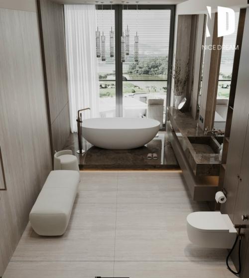 проектыND Этот санузел про состояние: тишина, фактуры, свет и ощущение мне Хорошо Дома. 05