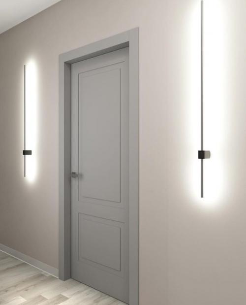 Современный интерьер. Длинного коридора. 05