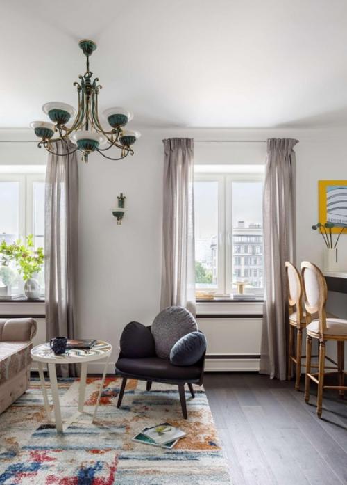 Светлана нифатова преобразила однокомнатную квартиру в старом кирпичном доме, которому больше 100 лет. 02 Светлана нифатова преобразила однокомнатную квартиру в старом кирпичном доме, которому больше 100 лет. 02