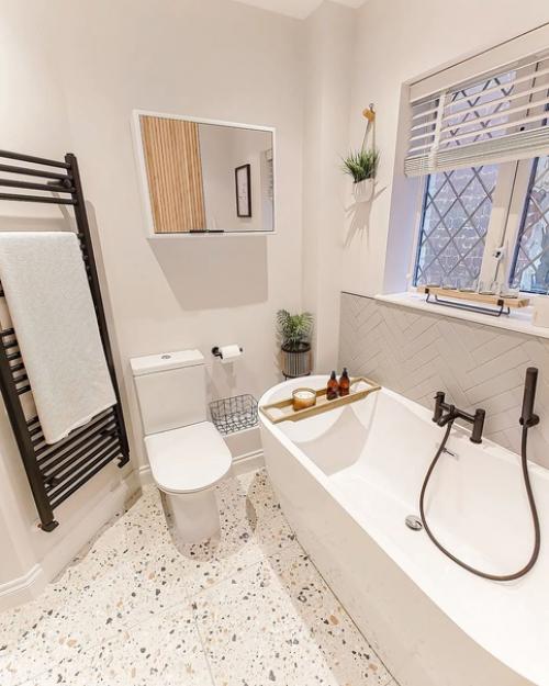 Ремонт ванной комнаты после и до. 01