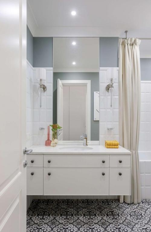 Светлана нифатова преобразила однокомнатную квартиру в старом кирпичном доме, которому больше 100 лет. 06 Светлана нифатова преобразила однокомнатную квартиру в старом кирпичном доме, которому больше 100 лет. 06