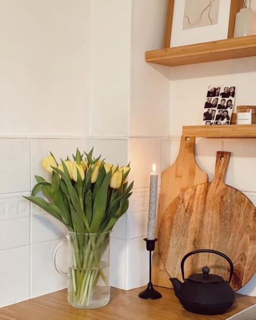 Создайте уютный интерьер, используя свечи. 07