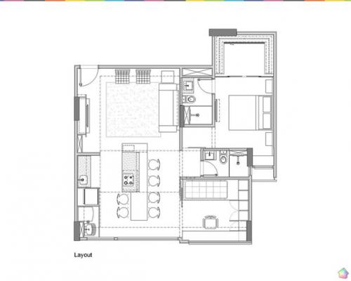 Апартаменты Trama в Бразилии. 09