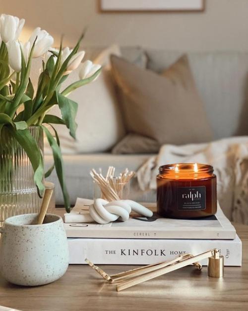 Создайте уютный интерьер, используя свечи. 01