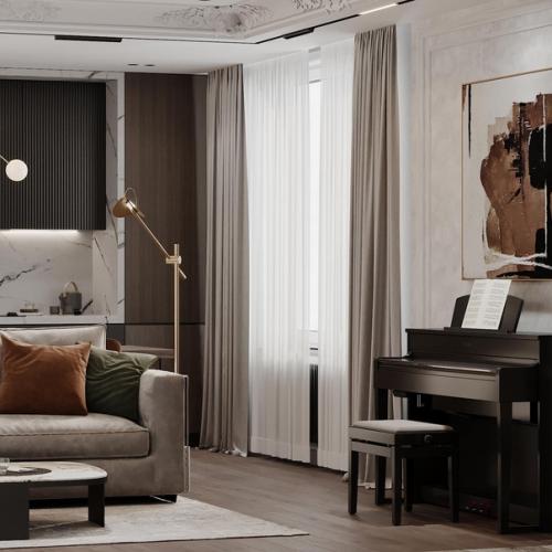 Дорогие мои, вы ж не будете возражать против версий интерьеров, которые, по каким-то причинам, не понравились заказчику? 09