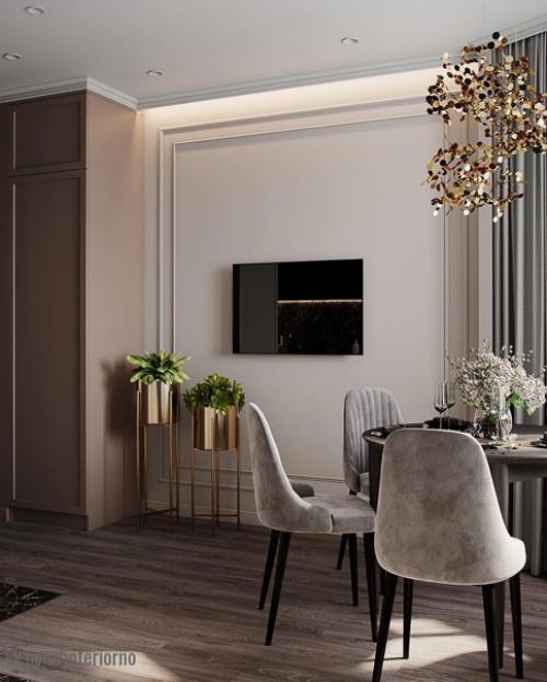 Кухня - гостинная + прихожая. 04