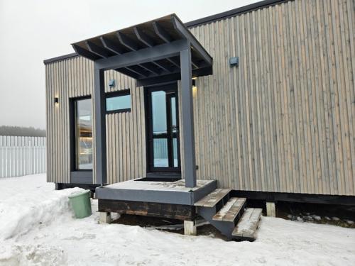 Еще один проект дома в увеличенном варианте 3+ модуля. 04