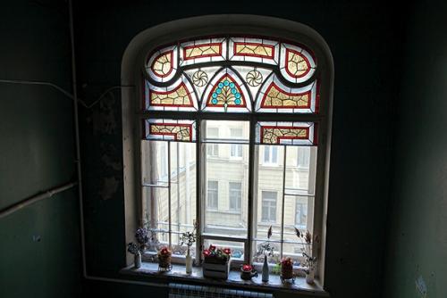 Интересные витражи в парадных северной столицы. 04 Интересные витражи в парадных северной столицы. 04