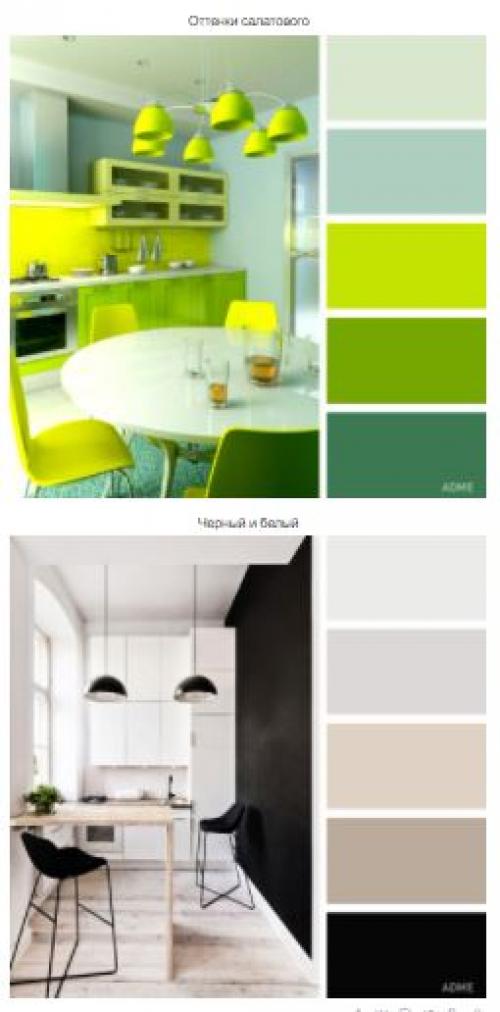 20 идеальных сочетаний цветов в интерьере кухни. 06