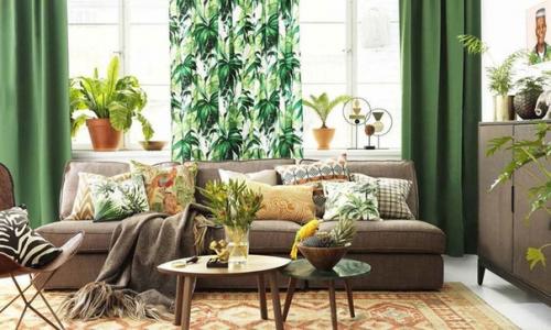 Тропики в интерьере. 02