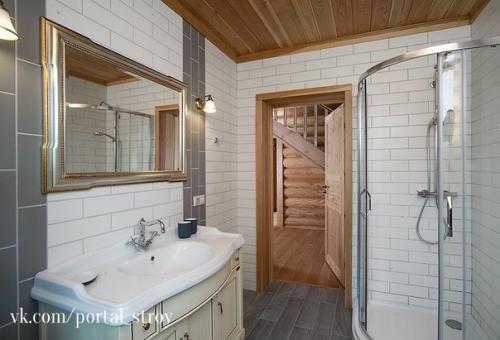 Сила традиций. Бревенчатый коттедж из сибирской лиственницы. 05