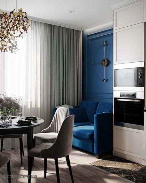 Кухня - гостинная + прихожая. 01