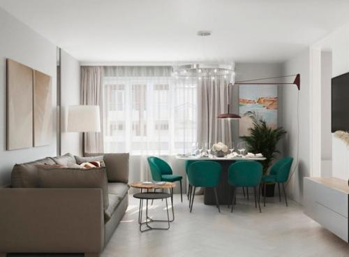 Меня спросили надо ли всю квартиру делать в одном цвете? 03