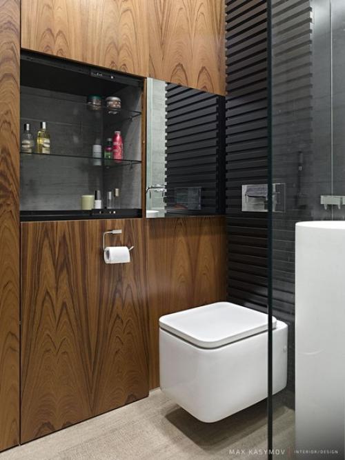 Проект квартиры Deep House в Москве, на фрунзенской набережной // 02. 07