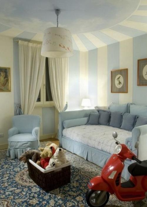 Потолок в детской комнате. 07