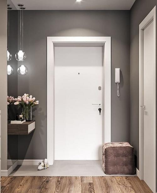 Одна прихожая в двух вариантах какой вариант вам больше нравится? 01