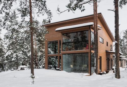 Скандинавский дизайн интерьера - это зимний и вдохновленный природой стиль. 04