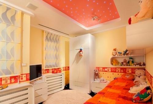 Потолок в детской комнате. 08