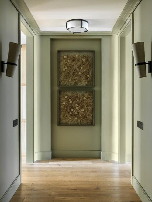 Попадая в эту квартиру, легко можно ощутить себя где-нибудь далеко за городом, посреди нетронутой природы. 04