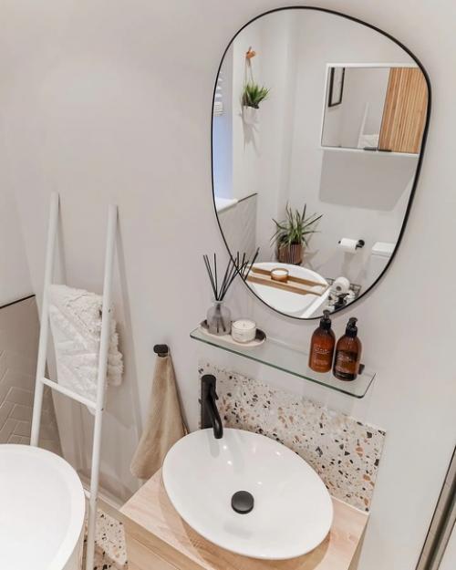 Ремонт ванной комнаты после и до. 02