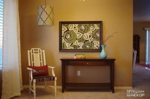 Картина из круп? 

