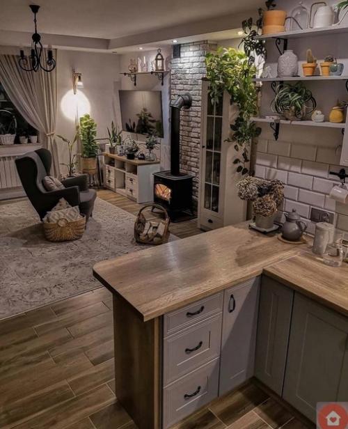 Интерьер просторного дома. 01