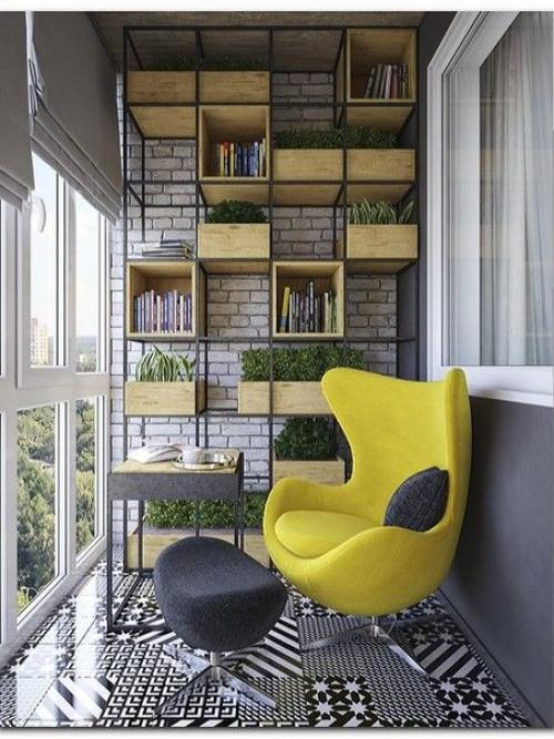 Лоджия - это сакральное место, соединяющее жилое пространство с внешним миром. 04