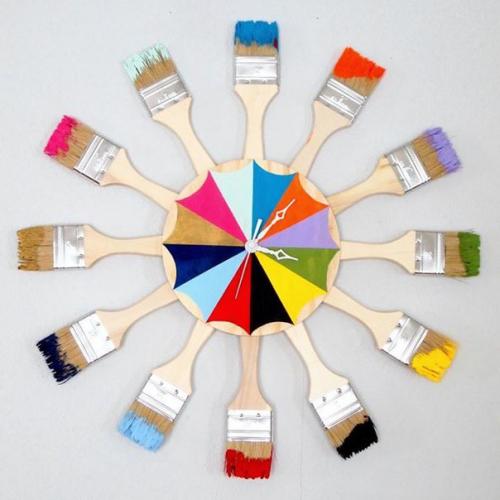 Идеи настенных, напольных и настольных декоративных часов, которые можно сделать из подручных материалов.