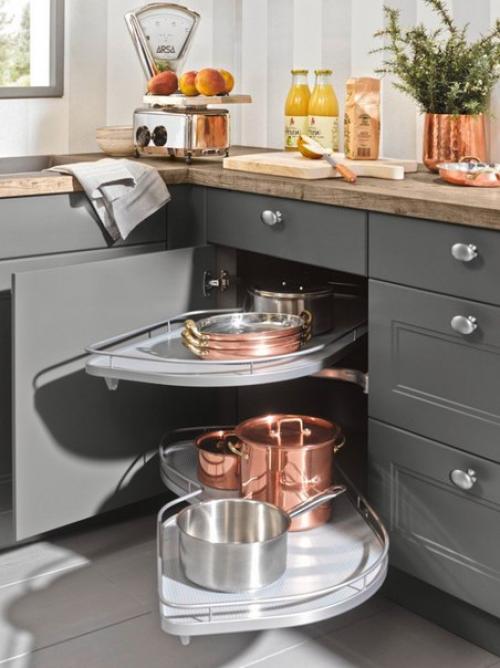 Угловая кухня собой самый распространённый тип помещения представляет. 01