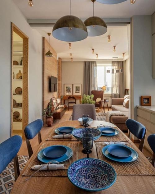 Кухня и гостиная. 01