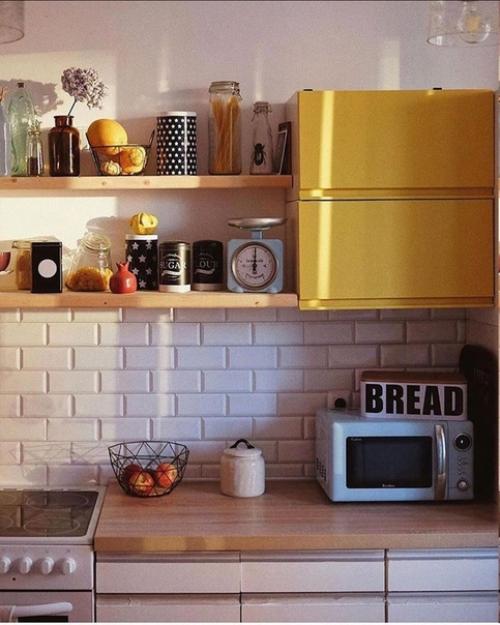 Советский кухонный гарнитур в новом интерьере при минимальном бюджете. 03