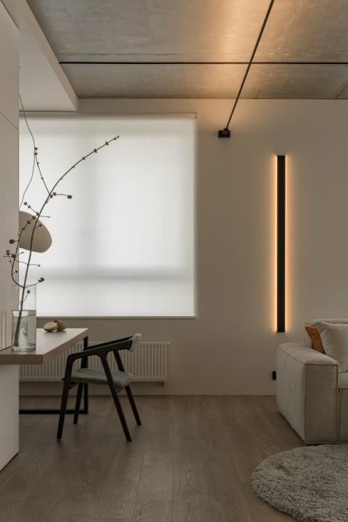 Интерьер для тех, кто ценит свет, пространство и уют. 01