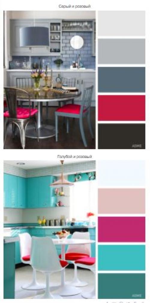 20 идеальных сочетаний цветов в интерьере кухни. 03