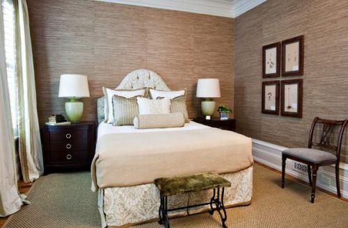 Бамбуковые обои в интерьере. 01