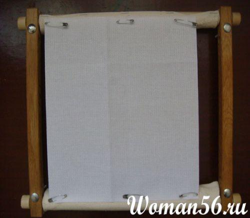 Как вышивать бисером цветочные картины - подробный мк. 04