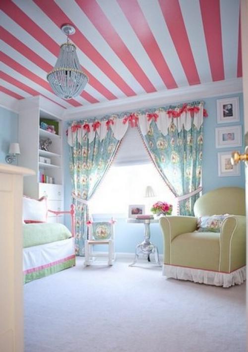 Потолок в детской комнате. 09