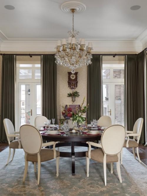 Интерьер в стиле американской классики в Подмосковье. 05 Интерьер в стиле американской классики в Подмосковье. 05