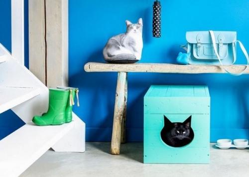 Стильные идеи, где можно спрятать кошачий лоток? 07 Стильные идеи, где можно спрятать кошачий лоток? 07