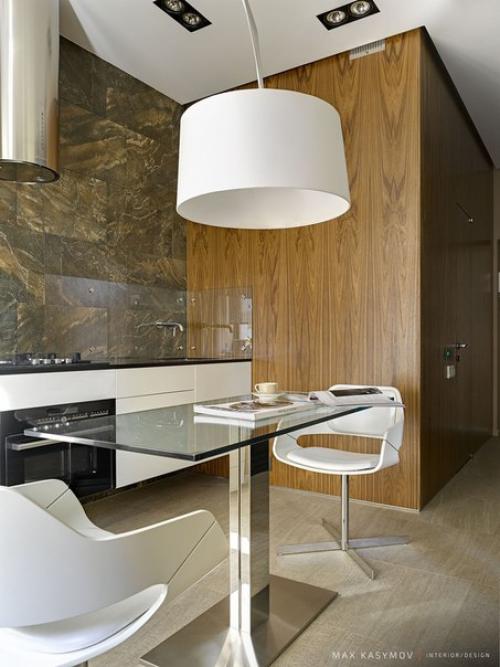 Проект квартиры Deep House в Москве, на фрунзенской набережной // 02. 03