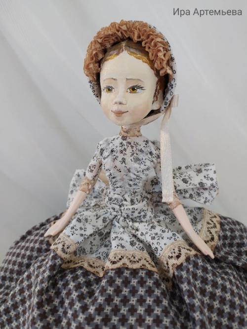 Кукла - грелка на чайник - оригинальный праздничный подарок для любой хозяйки! 01