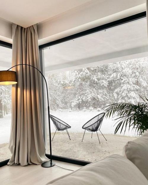 Скандинавский дизайн интерьера - это зимний и вдохновленный природой стиль. 03