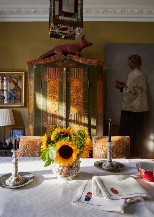 В гостях у Александры толстой: лондонский дом с русскими мотивами. 03