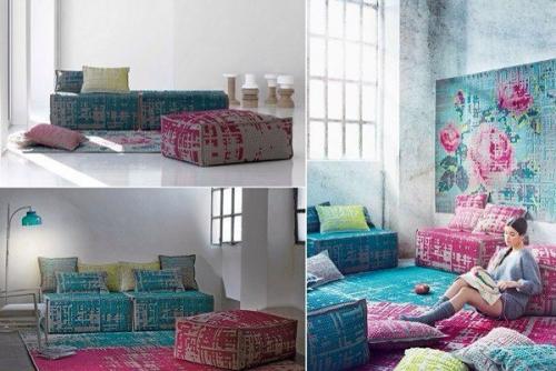 Canevas Collection: мебель, расшитая крестиком. 05