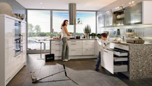 Угловая кухня собой самый распространённый тип помещения представляет. 04