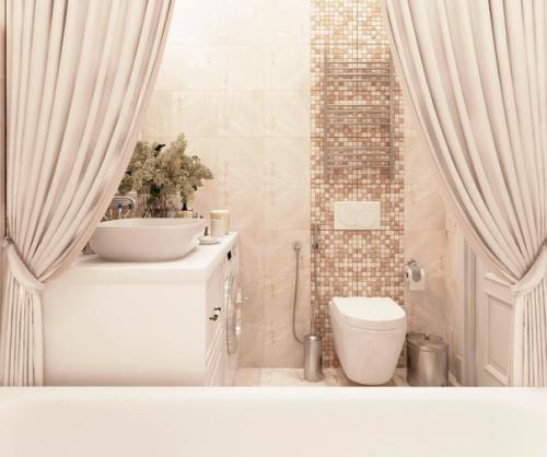 Нежные тона, неоклассика в небольшом пространстве. 03